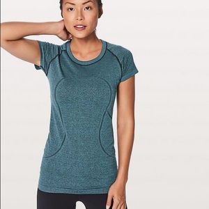 Lululemon Swiftly Tech Short Sleeve Teal